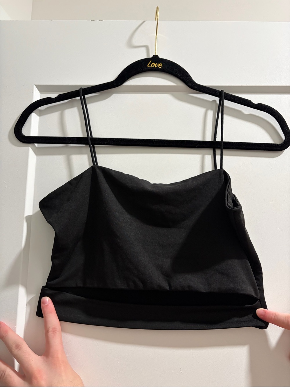 SHEIN Black Cutout Going Out Top Size S